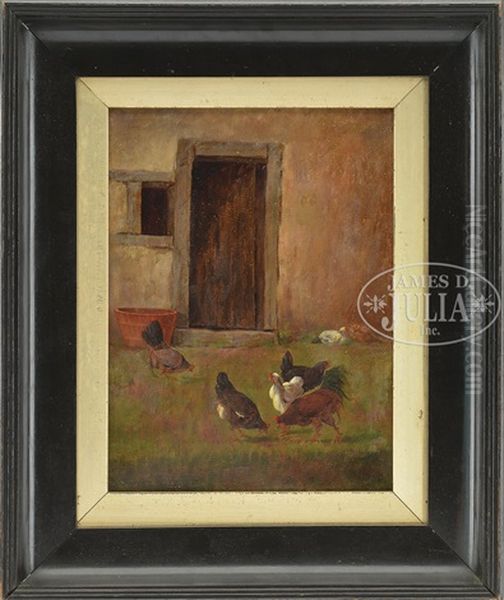 Chickens In The Dooryard - view 1