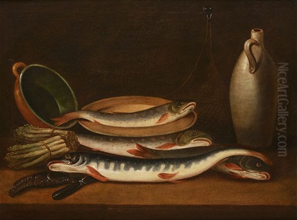 Still Life With Pikes - view 1