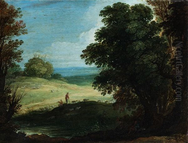 Landschaft Mit Hirten Und Herde - view 1