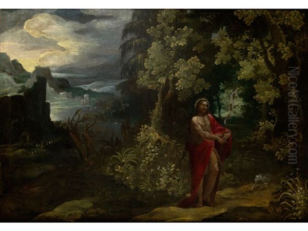 Johannes Der Taufer In Einer Landschaft - view 1