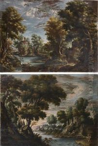 Paysages Lacustres (pair)