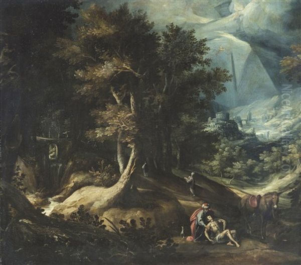 Paesaggio Con Il Buon Samaritano - view 1