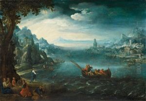 Landscape With The Calling Of The Apostles by Paul Bril