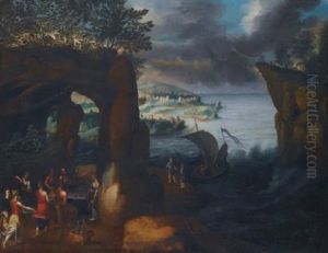 Ulysses At The Court Of Alcinous by Paul Bril