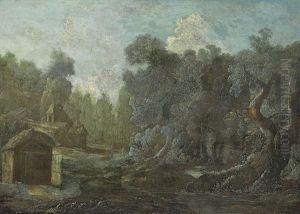 Bewaldete Landschaft by Paul Bril