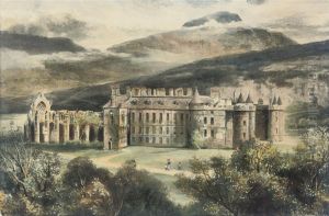 Holyrood Palace, Edinburgh by Charles Frederick Allbon
