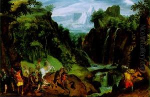The Conversion Of Saint Paul by Paul Bril