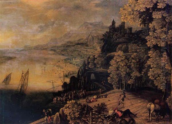 Le Debarquement Des Voyageurs - view 1