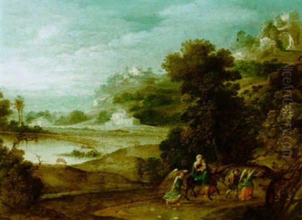 The Flight Into Egypt - view 1
