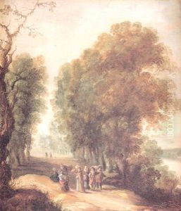 En La Alameda by Paul Bril