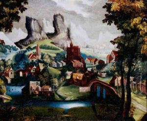 Village Dans La Montagne
