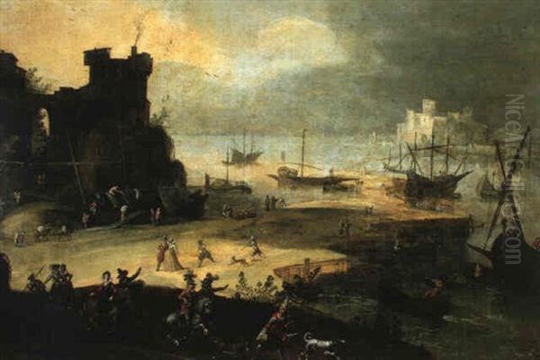 Scene De Port - view 1