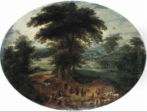 Szene Des Alten Testaments, Jakobs Familie Kommt Nach       Agypten