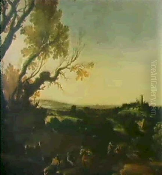Sudliche Landschaft Mit Hirten - view 1