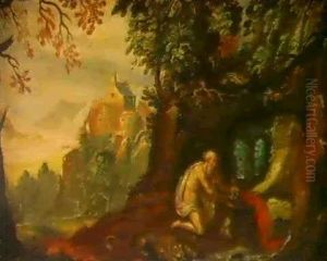 Der Heilige Hieronymus by Paul Bril