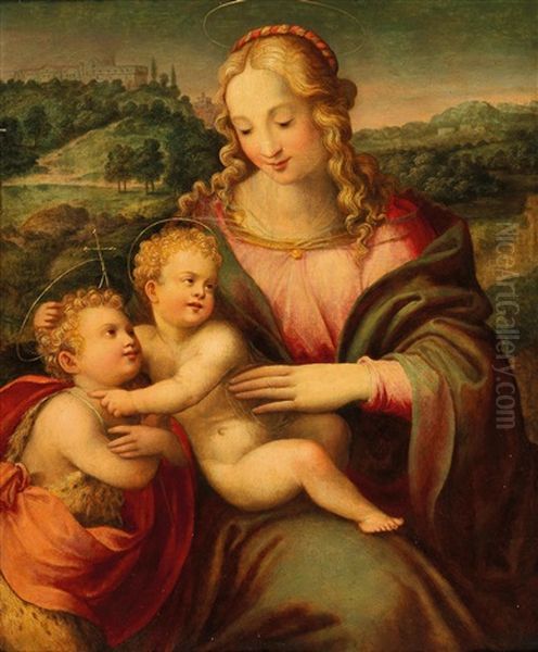 Madonna And Child With The Infant Saint John - view 1