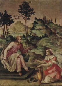 Christ And The Samarian Woman