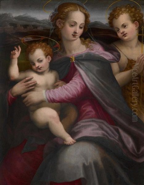 Maria Mit Dem Kind Und Dem Johannesknaben - view 1