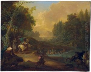 Zwei Landschaften by Philipp Hieronymus Brinckmann