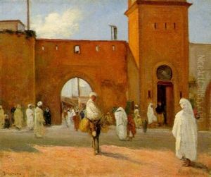 Entree De La Ville by Louis-Edouard Brindeau de Jarny