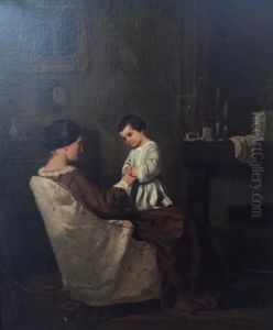 L'amour Maternel by Brion, Gustave
