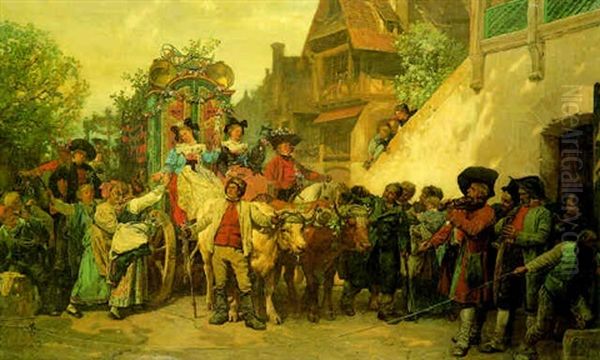 A Village Festival - view 1
