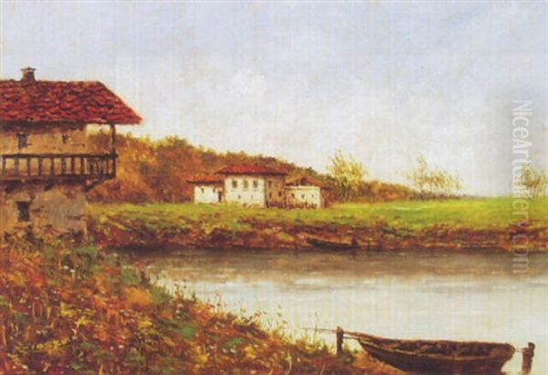 Hauser In Der Poebene - view 1