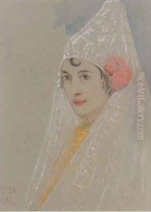 Lady In A Mantilla