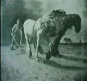 Plough-team In A Storm Plough-team In A Storm
