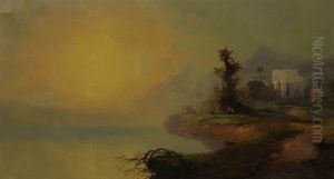 Sunset In The Orient by Franklin Dullin Briscoe