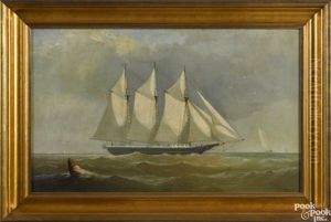 Seascape by Franklin Dullin Briscoe