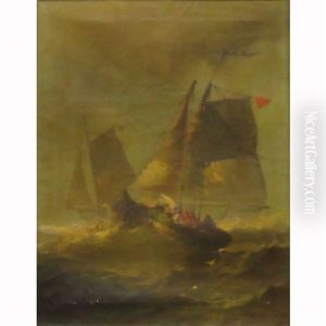 Sailing In Rough Waters by Franklin Dullin Briscoe