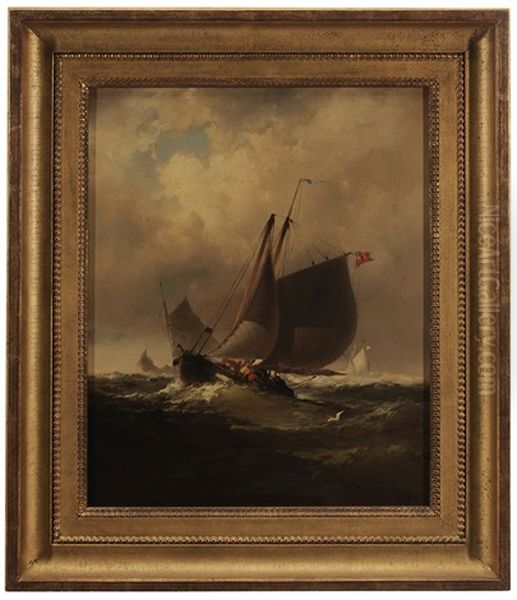 Sailing On Rough Seas - view 1
