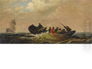 Embarcation, Meeting The Ship by Franklin Dullin Briscoe
