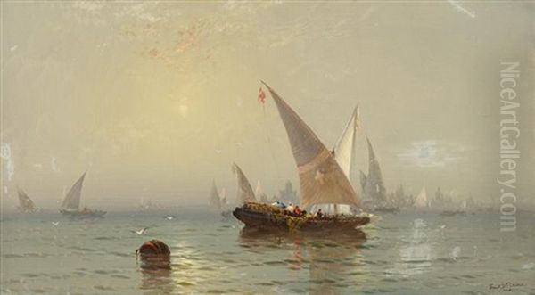 Boats Off Shore - view 1