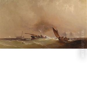 Cod Fishing by Franklin Dullin Briscoe