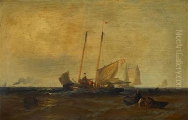 Hoisting The Sails - view 1