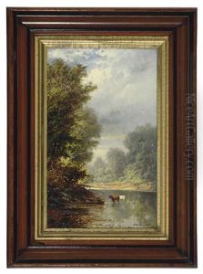 Canoeing On The River By Moonlight (+ Another; 2 Works)