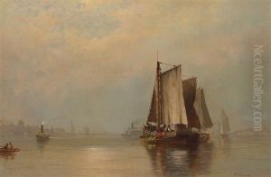 Nearing Shore by Franklin Dullin Briscoe