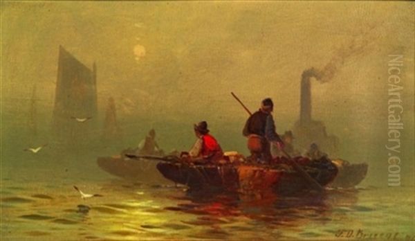 Fishermen Headed Out To Sea - view 1