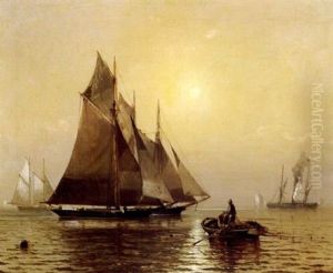Harbor Scene Harbor Scene