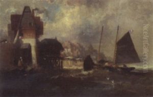 Along The French Coast by Franklin Dullin Briscoe