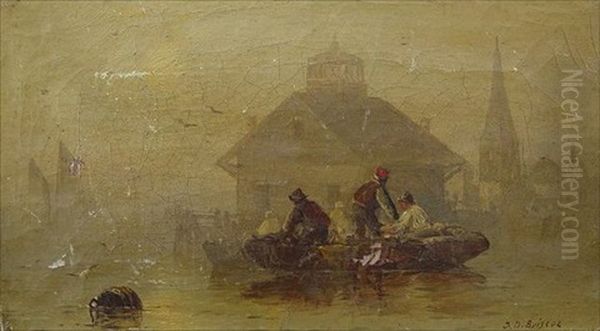 Calm, Foggy Morning On The Harbor - view 1