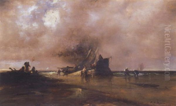 Stranded, Coast Of France - view 1