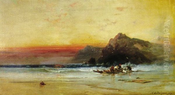 Sunrise, Coast Of Maine - view 1