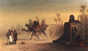 Le Depart Des Meharis