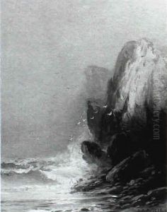 Rocky Seascapes by Franklin Dullin Briscoe