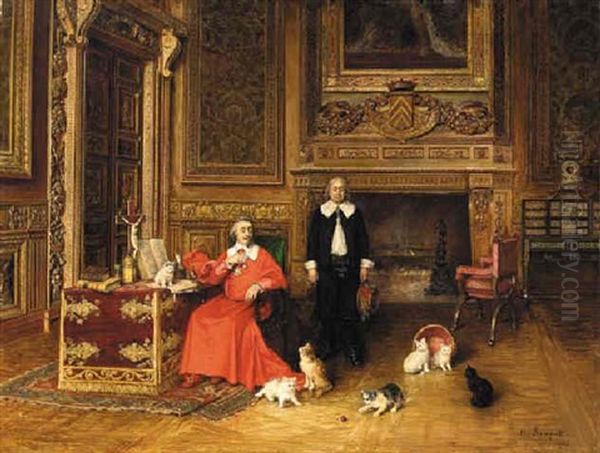 Cardinal Richelieu And His Pets - view 1