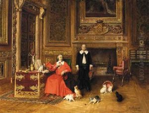 Cardinal Richelieu And His Pets