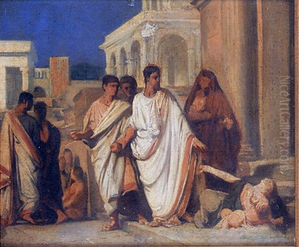 The Departure Of Caius Gracchus - view 1